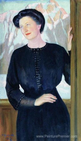 Portrait de N.I. Zelenskaya Portrait de N.I. Zelenskaya