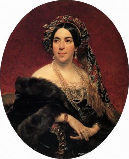Portrait de la princesse Z. A. Volkonskaya Portrait de la princesse Z. A. Volkonskaya