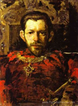 Portrait de S. Mamontov dans un costume de théâtre Portrait de S. Mamontov dans un costume de théâtre