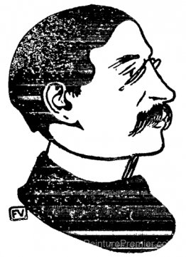 Portrait du politicien français Léon Blum Portrait du politicien français Léon Blum