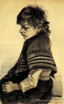 Fille avec un châle Fille avec un châle