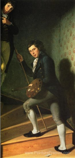 Le groupe d'escalier (également connu sous le nom de Raphael et Le groupe d'escalier (également connu sous le nom de Raphael et