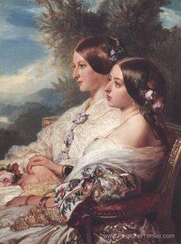 Les cousins: la reine Victoria et Victoire, Duchesse de Nemours Les cousins: la reine Victoria et Victoire, Duchesse de Nemours