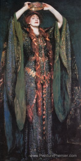 Mlle Ellen Terry en tant que Lady Macbeth Mlle Ellen Terry en tant que Lady Macbeth