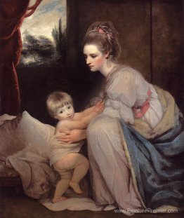Mme William Beresford et son fils John, plus tard Lord Decies Mme William Beresford et son fils John, plus tard Lord Decies