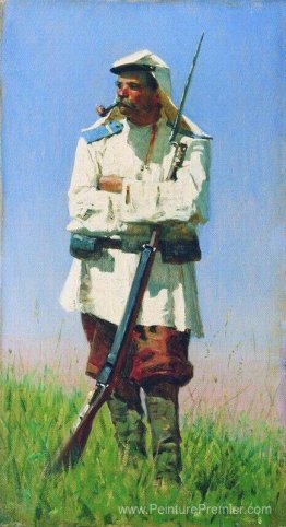 Soldats Turkestan sous la forme d'hiver Soldats Turkestan sous la forme d'hiver