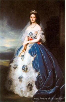 Portrait de la reine Olga de Württemberg Portrait de la reine Olga de Württemberg