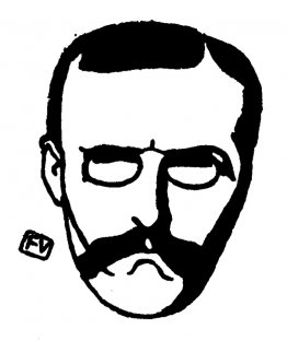 Portrait du poète français Albert Samain Portrait du poète français Albert Samain