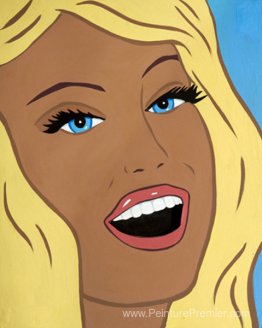 Blonde souriante Blonde souriante