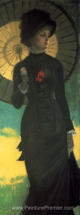 Mme Newton avec un parasol Mme Newton avec un parasol