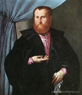 Portrait d'un homme en manteau de soie noire Portrait d'un homme en manteau de soie noire
