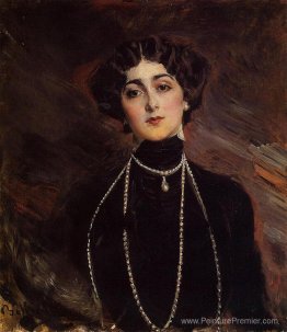 Portrait de Lina Cavalieri Portrait de Lina Cavalieri