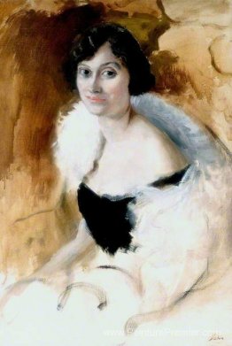 The White Boa di piume (Lady Elizabeth Asquith) The White Boa di piume (Lady Elizabeth Asquith)