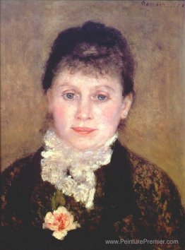 Femme avec un jabot blanc Femme avec un jabot blanc
