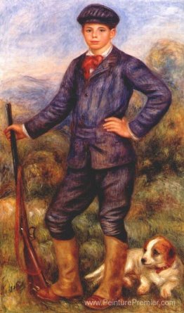 Jean Renoir en tant que chasseur Jean Renoir en tant que chasseur