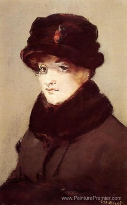 Femme en fourrures (portrait de Mery Laurent) Femme en fourrures (portrait de Mery Laurent)