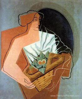 Femme avec panier Femme avec panier