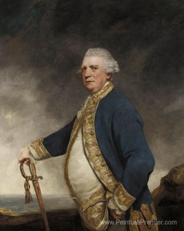 Portrait de l'amiral Augustus Keppel Portrait de l'amiral Augustus Keppel