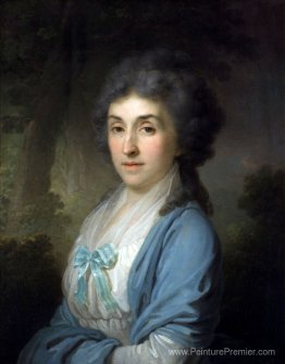 Portrait d'Ekaterina Aleksandrovna Novosiltseva Portrait d'Ekaterina Aleksandrovna Novosiltseva