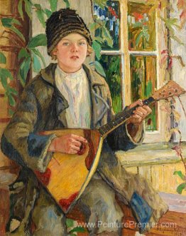 Garçon avec balalaika Garçon avec balalaika