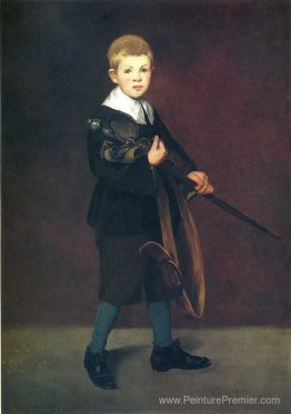 Garçon avec une épée Garçon avec une épée