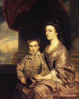 Elizabeth, comtesse de Pembroke et son fils Elizabeth, comtesse de Pembroke et son fils