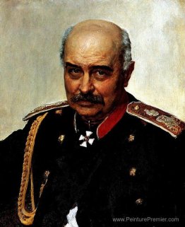 Portrait du général et de l'homme d'État Mikhail Ivanovich Drago Portrait du général et de l'homme d'État Mikhail Ivanovich Drago
