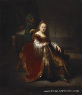 Une jeune femme à ses toilettes Une jeune femme à ses toilettes