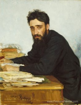 Portrait de l'écrivain Vsevolod Mikhailovich Garshin Portrait de l'écrivain Vsevolod Mikhailovich Garshin