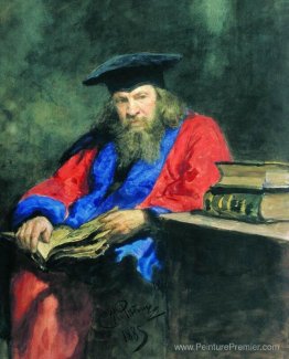 Portrait de Dmitry Mendeleev Portrait de Dmitry Mendeleev