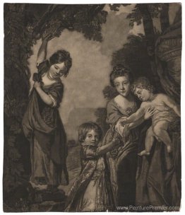 La famille Penn (Louisa Hannah Penn; John Penn; Juliana Baker (n La famille Penn (Louisa Hannah Penn; John Penn; Juliana Baker (n