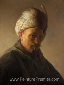 Vieil homme avec turban Vieil homme avec turban
