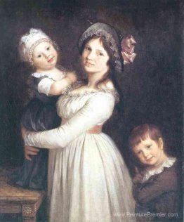 Portrait de famille de Madame Anthony et de ses enfants Portrait de famille de Madame Anthony et de ses enfants