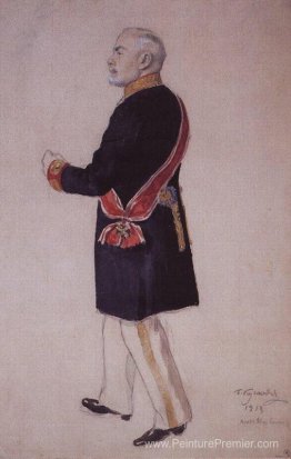 Portrait de S. Somov Portrait de S. Somov