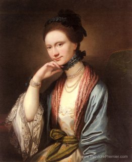 Portrait d'Ann Barbara Hill Medlycott Portrait d'Ann Barbara Hill Medlycott