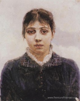 Portrait de E. A. Surikova Portrait de E. A. Surikova