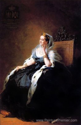 Portrait d'Eugénie, impératrice des Français Portrait d'Eugénie, impératrice des Français