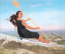 La femme dans un podospaphe La femme dans un podospaphe