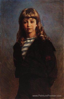 Serezha (portrait de fils en costume de marin) Serezha (portrait de fils en costume de marin)