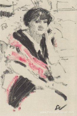 Demi-figure d'une femme assise Demi-figure d'une femme assise