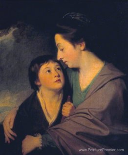 Mme Richard Cumberland et son fils Charles Mme Richard Cumberland et son fils Charles