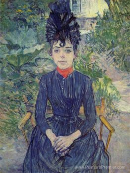 Femme assise dans le jardin de M. Forest Justine Dieuhl Femme assise dans le jardin de M. Forest Justine Dieuhl