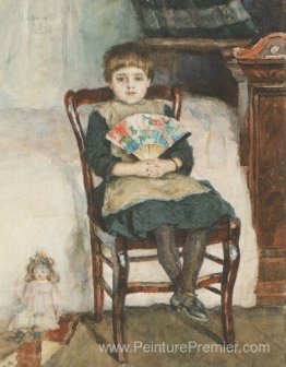 Portrait d'Olga Surikova dans l'enfance Portrait d'Olga Surikova dans l'enfance