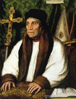 Portrait de William Warham, archevêque de Canberbury Portrait de William Warham, archevêque de Canberbury