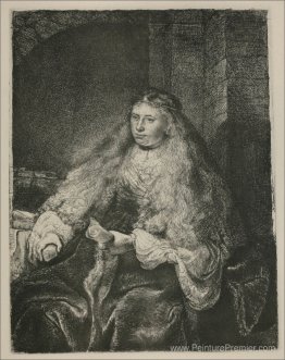 Étude du Saskia appelé la grande mariée juive Étude du Saskia appelé la grande mariée juive