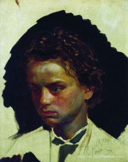 Portrait de jeunesse du sculpteur Ilya Yakovlevich Ginzburg Portrait de jeunesse du sculpteur Ilya Yakovlevich Ginzburg