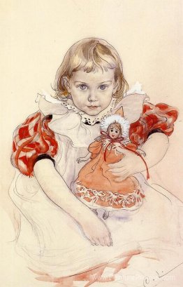 Une jeune fille avec une poupée Une jeune fille avec une poupée
