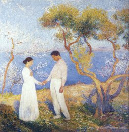 Paysage avec couple Paysage avec couple