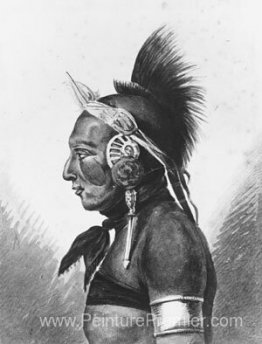 Un guerrier Osage Un guerrier Osage