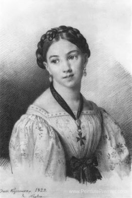 Portrait d'une jeune fille Portrait d'une jeune fille